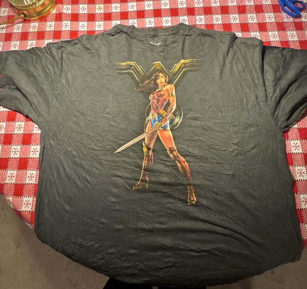 DC Comics Wonder Woman Logo T-Shirt Graphic Tee 3XL